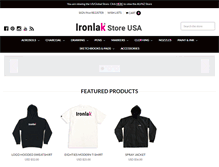 Tablet Screenshot of ironlak.com